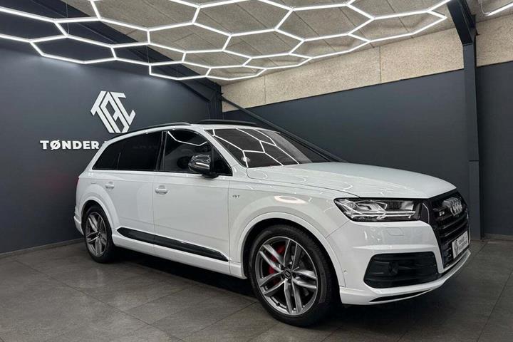 Hvid Audi SQ7 fra 2016