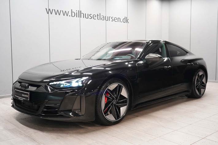 Sort Audi RS e-tron GT fra 2021 set udefra