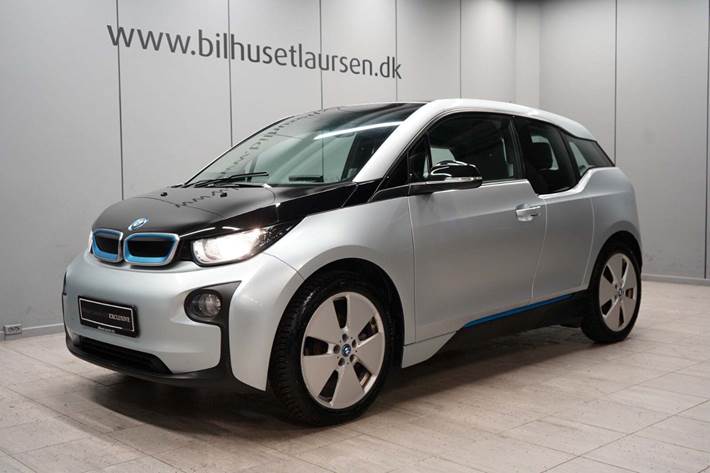 Sølv BMW i3 fra 2016