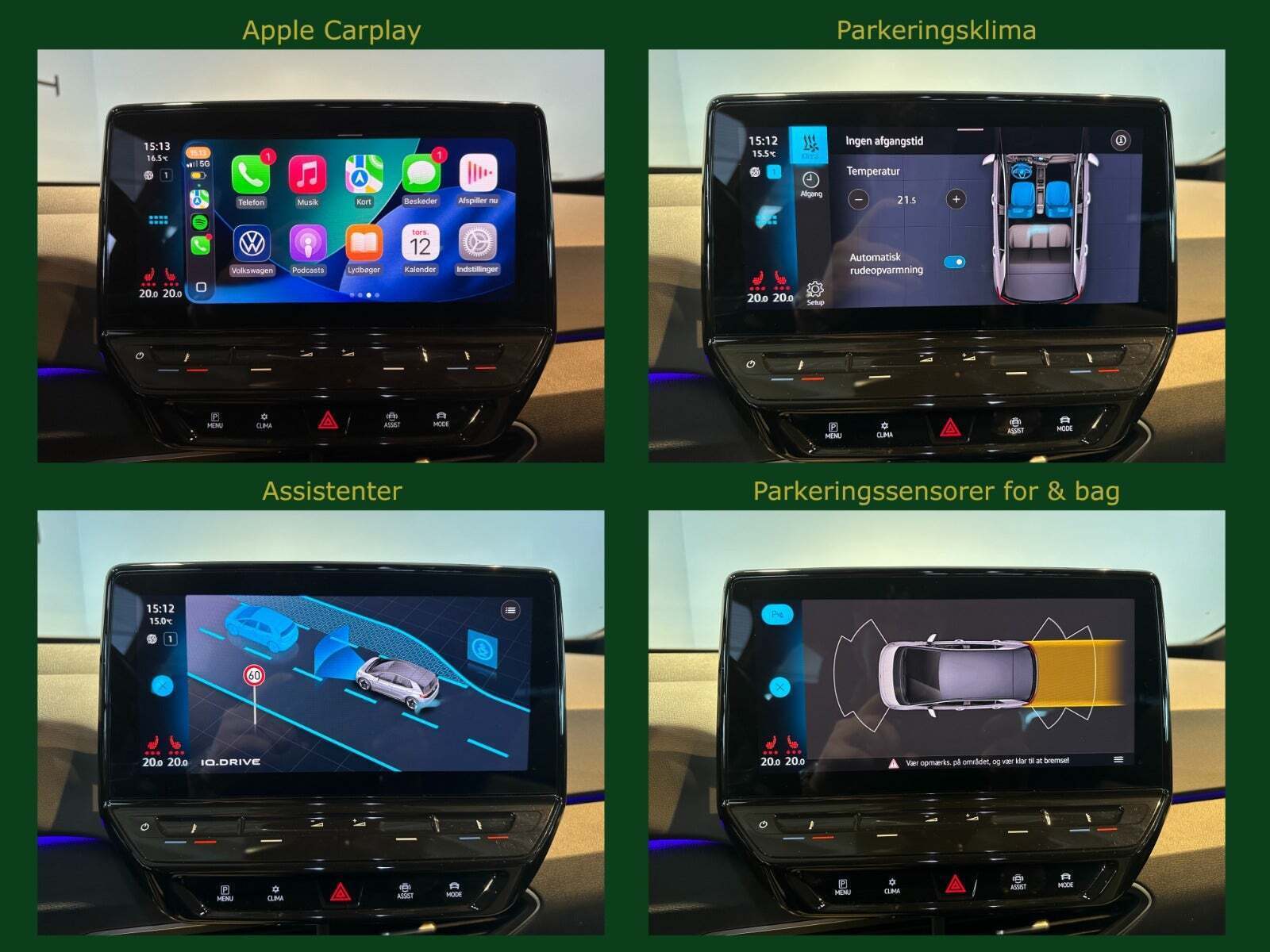 Grå VW ID.3 fra 2020