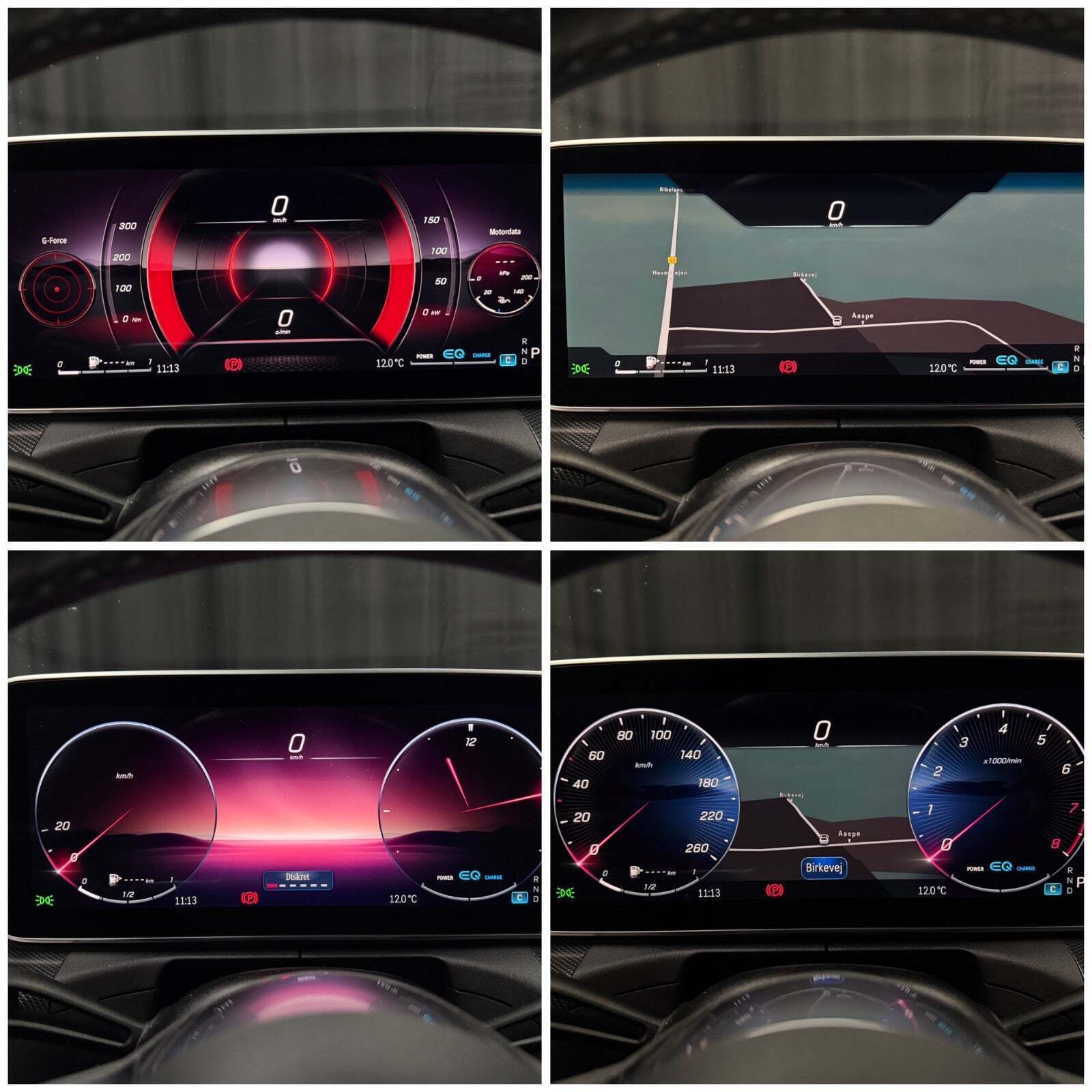 Grå Mercedes C200 fra 2022