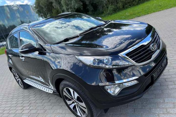 Sort Kia Sportage fra 2012