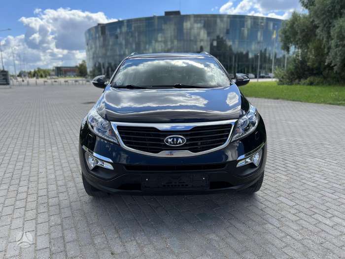 Sort Kia Sportage fra 2012