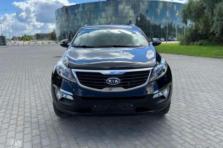 Sort Kia Sportage fra 2012
