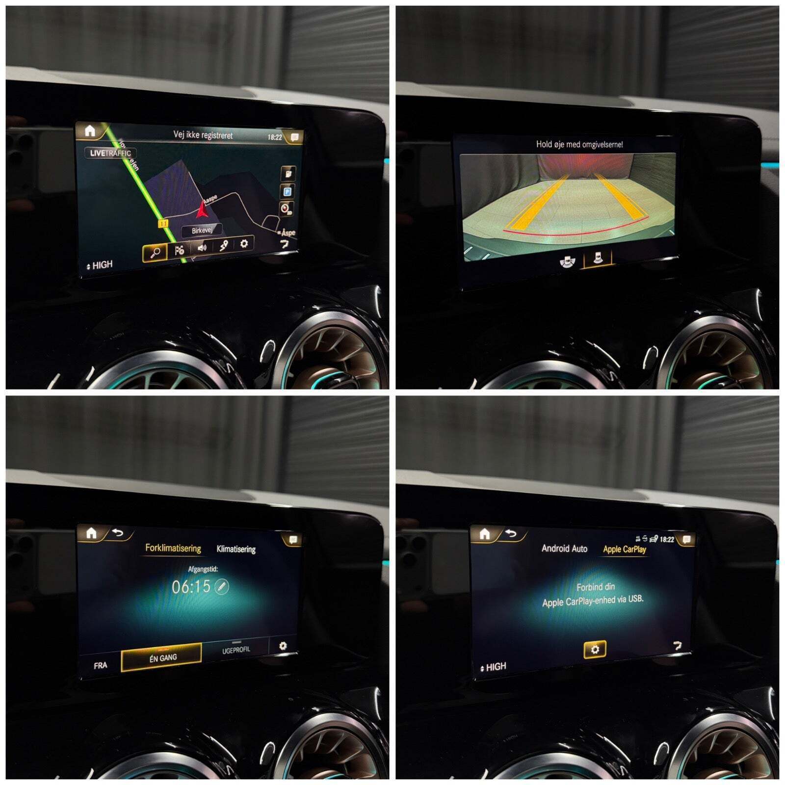 Grå Mercedes EQA250 fra 2021