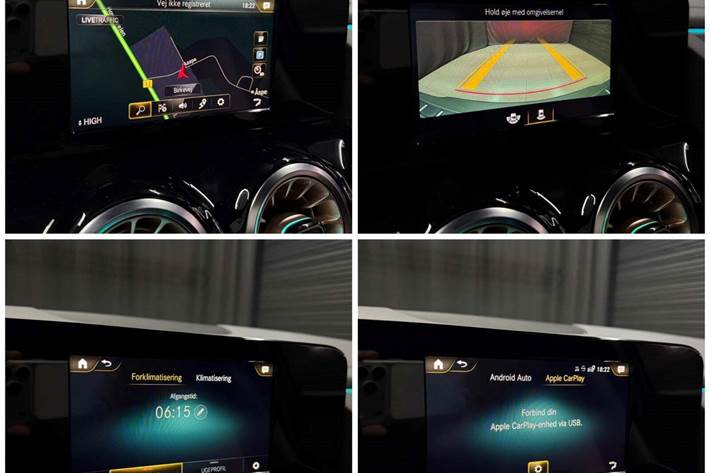 Grå Mercedes EQA250 fra 2021