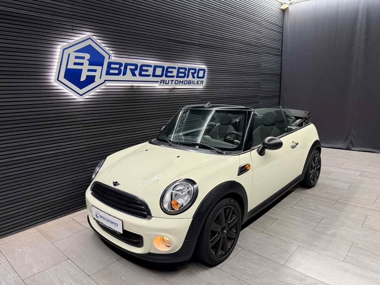 Mini One 1,6 Cabriolet aut.