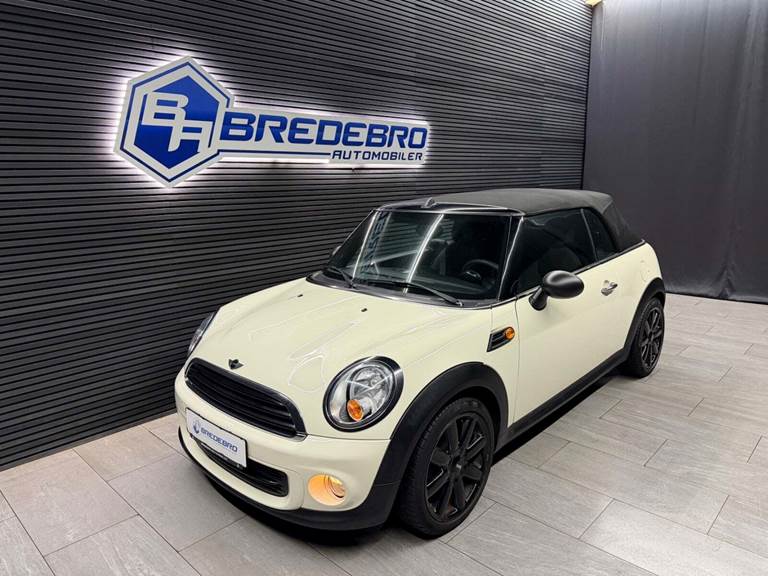 Mini One 1,6 Cabriolet aut.