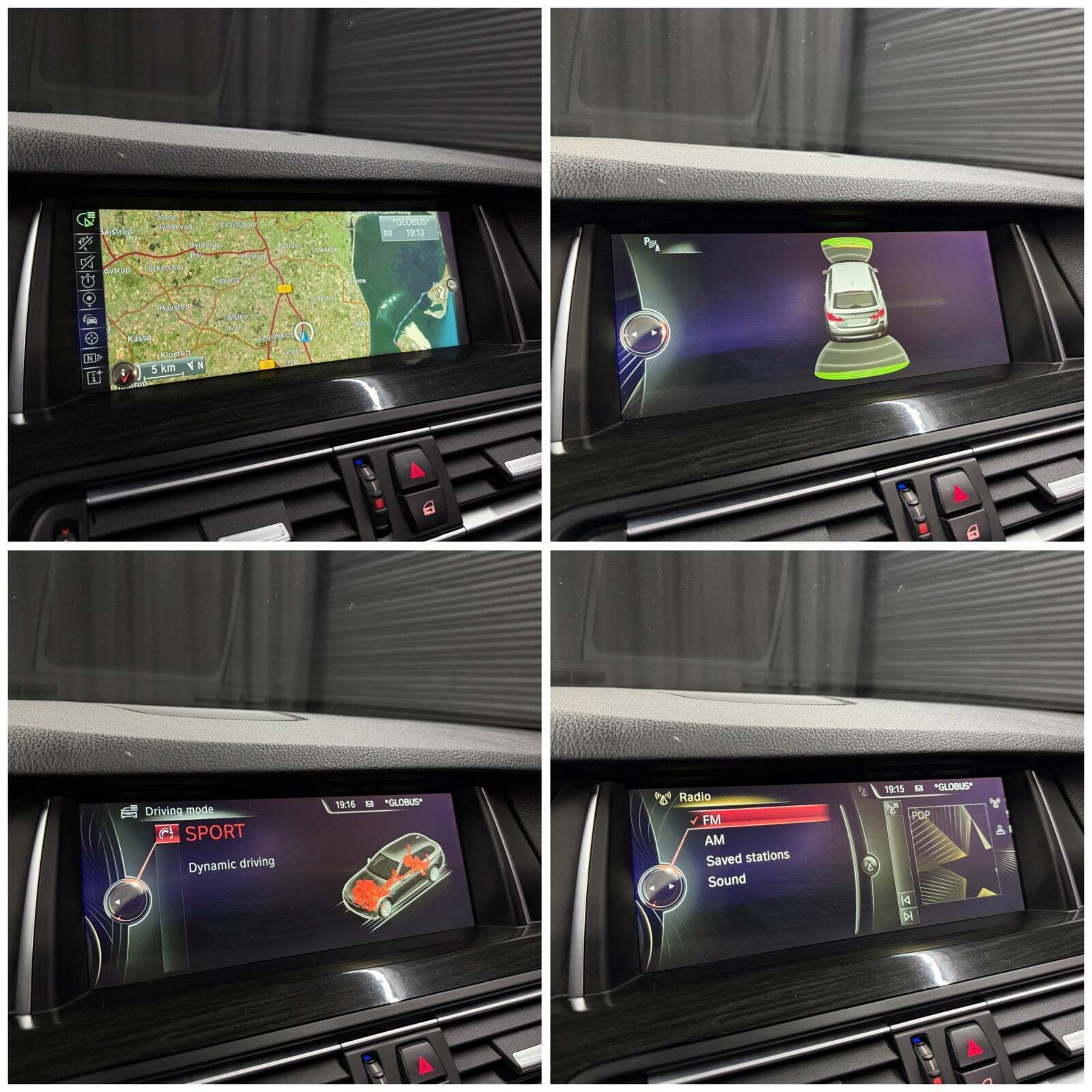 Sort BMW 520d fra 2014