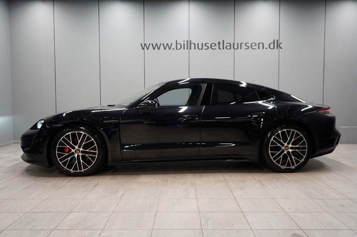 Sort Porsche Taycan 4S fra 2020