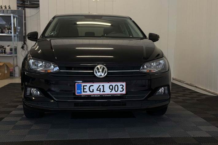 Sort VW Polo fra 2018