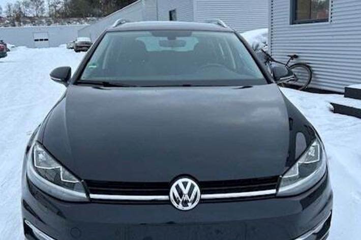 Sort VW Golf VII fra 2018