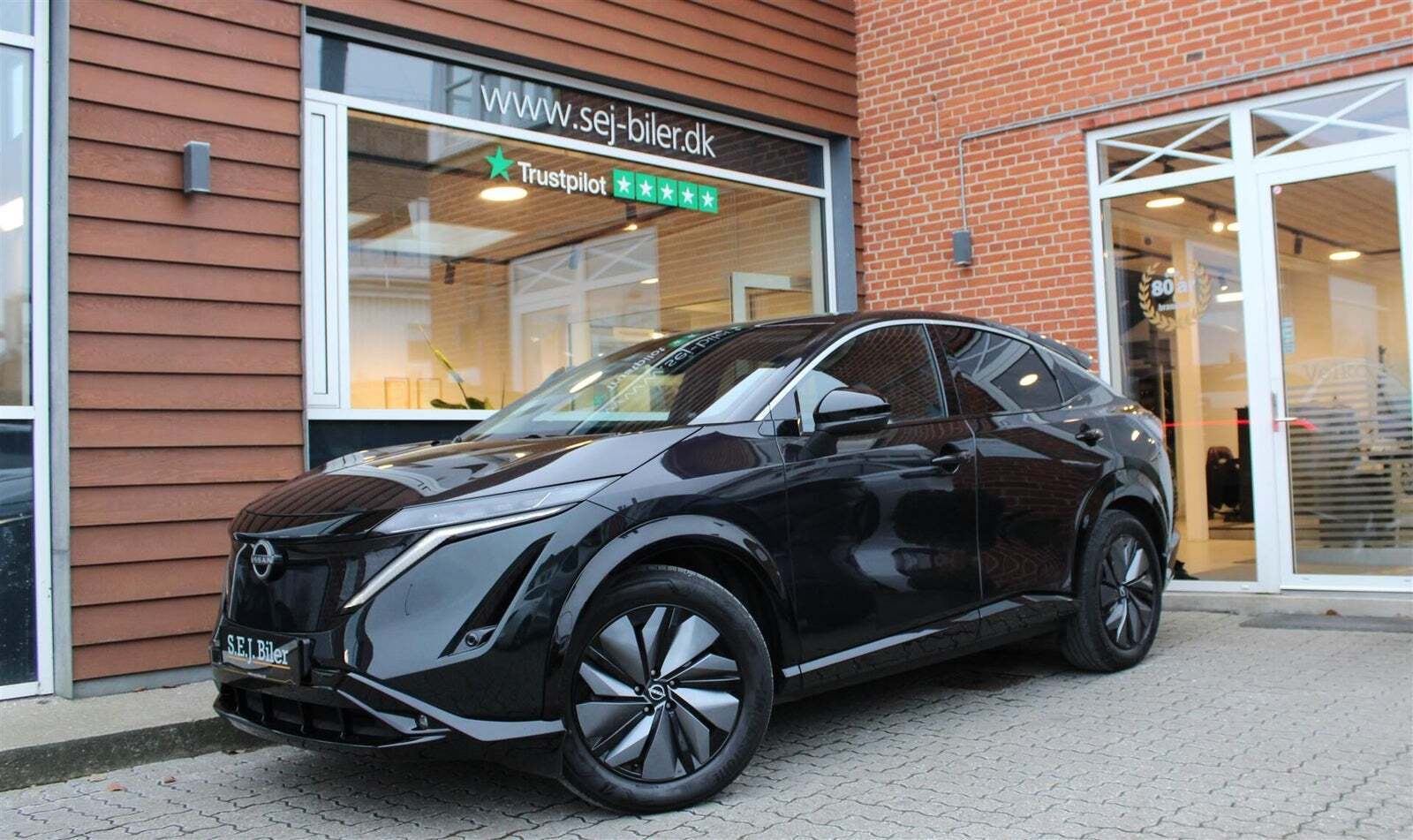 Grøn Nissan Ariya fra 2022