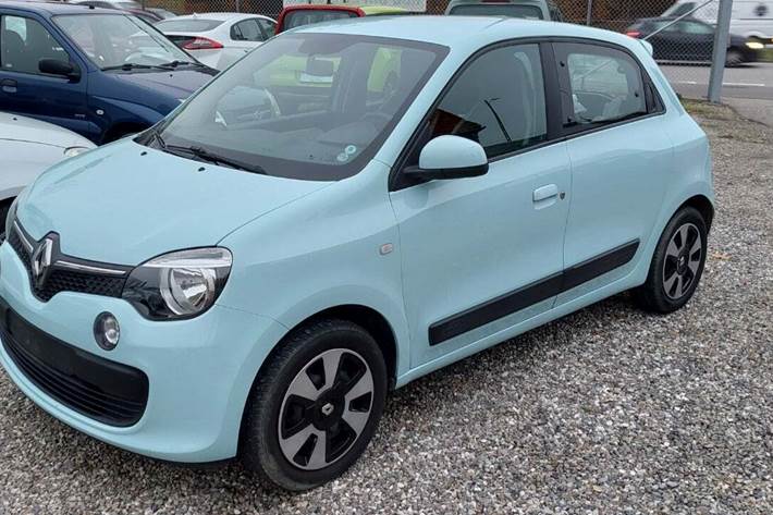 Blå Renault Twingo fra 2017