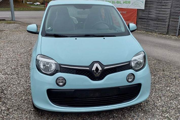 Blå Renault Twingo fra 2017