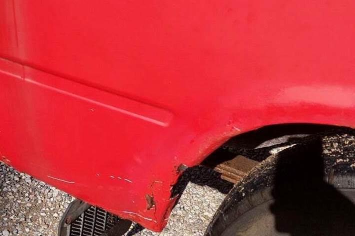 undefined Ford Transit 100 fra 1989 set udefra