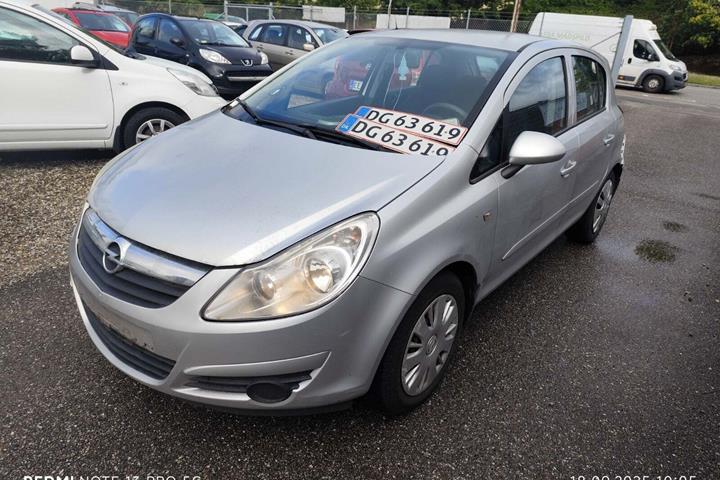 undefined Opel Corsa fra 2007 set udefra