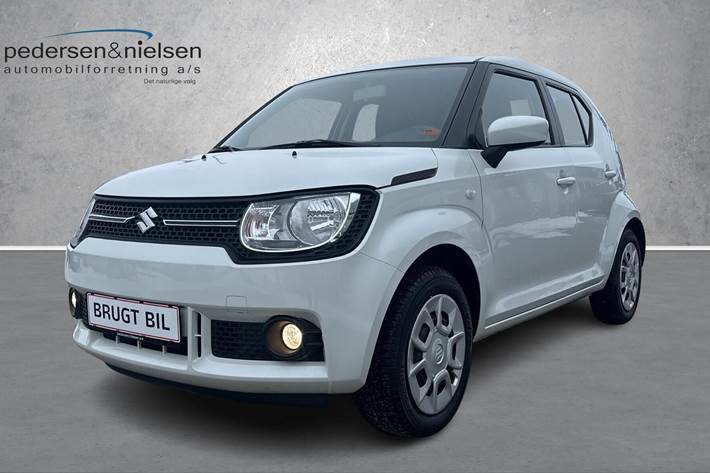 Hvid Suzuki Ignis fra 2017 set udefra