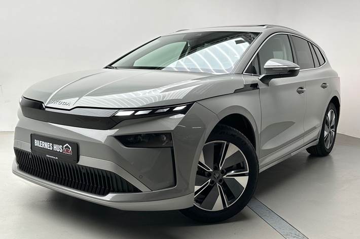 Grå Skoda Enyaq fra 2025