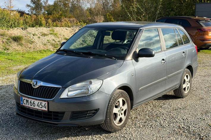 undefined Skoda Fabia fra 2011 set udefra