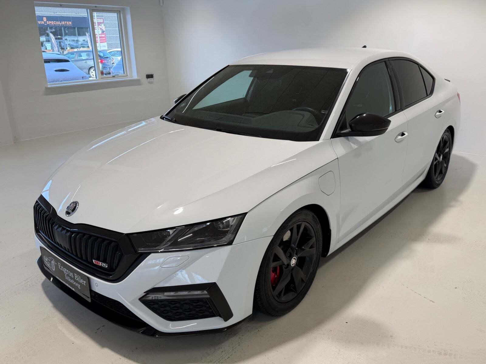 Hvid Skoda Octavia fra 2021