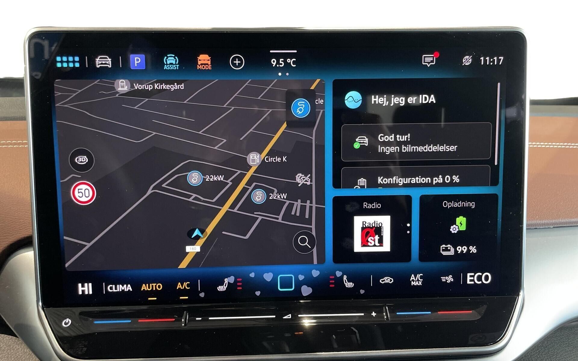 Rød VW ID.4 fra 2025