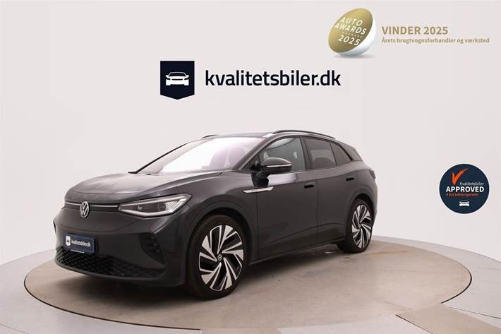 Grå VW ID.4 fra 2022 set udefra