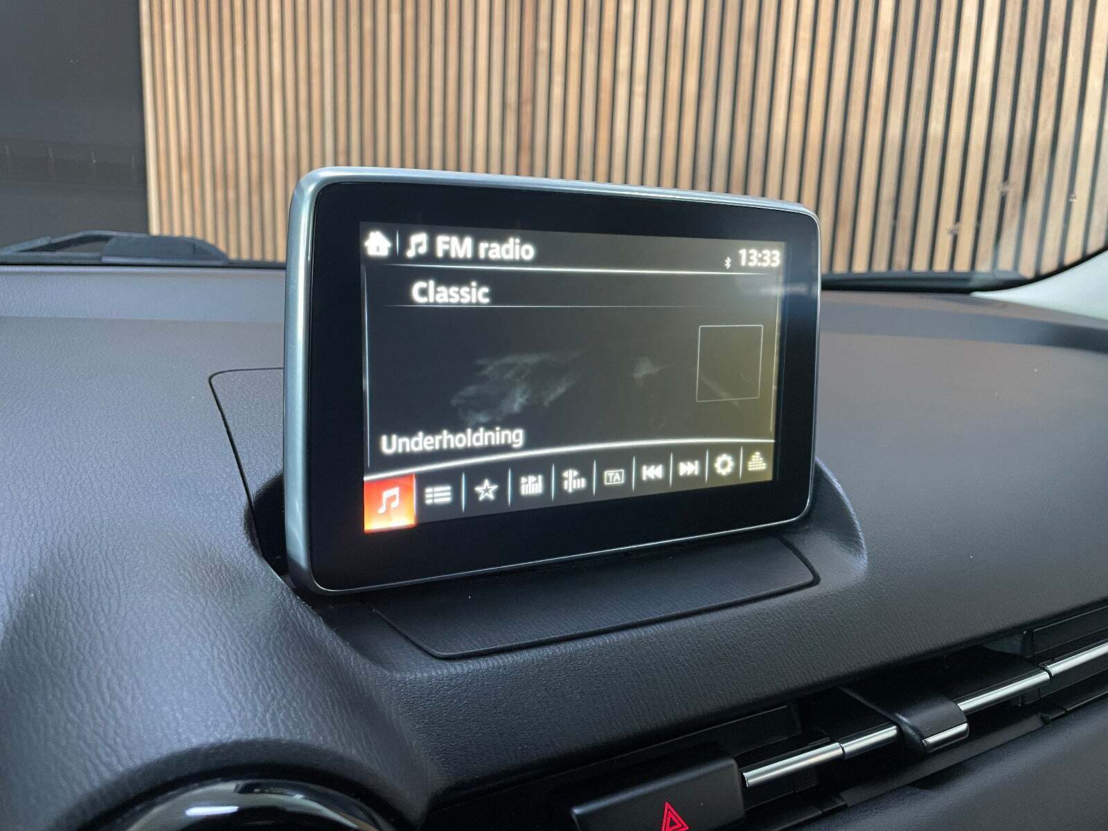 Blå Mazda CX-3 fra 2015