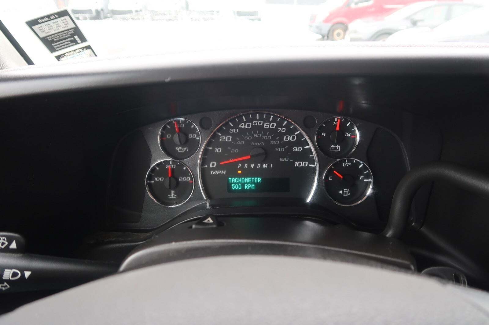 Hvid Chevrolet Express fra 2015