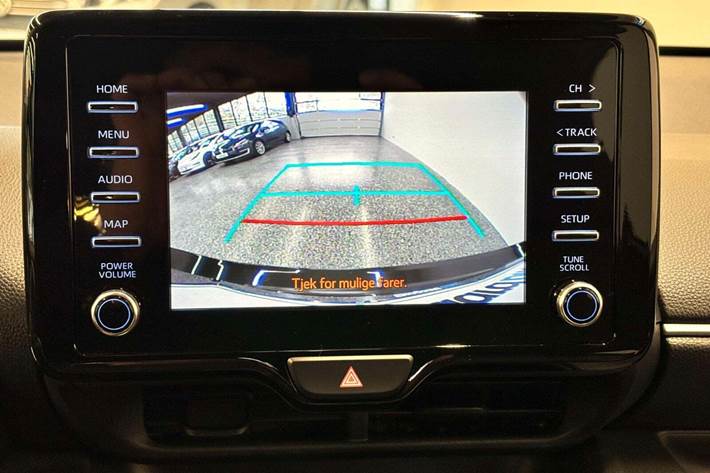 Sort Toyota Yaris fra 2021