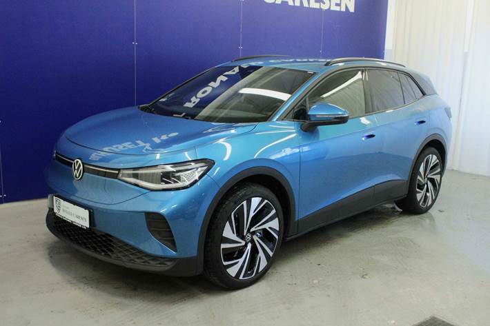 Blå VW ID.4 fra 2025