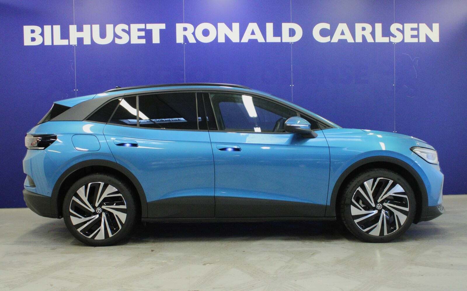 Blå VW ID.4 fra 2025