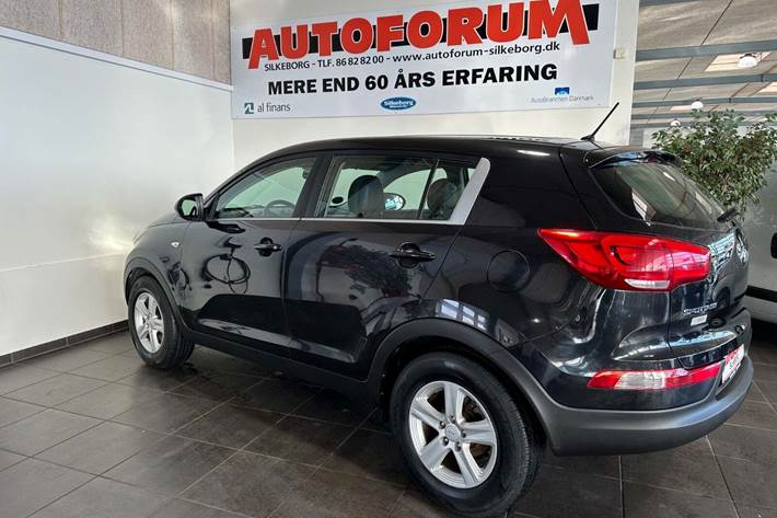 Grå Kia Sportage fra 2014
