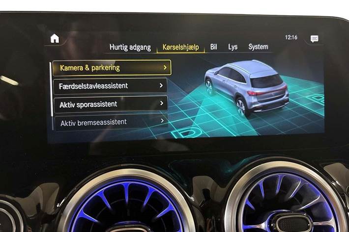 Sort Mercedes EQA250+ fra 2023