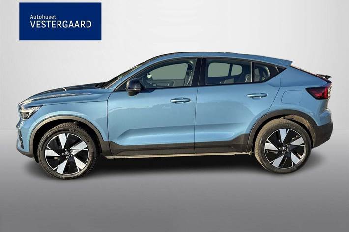 Blå Volvo C40 fra 2023