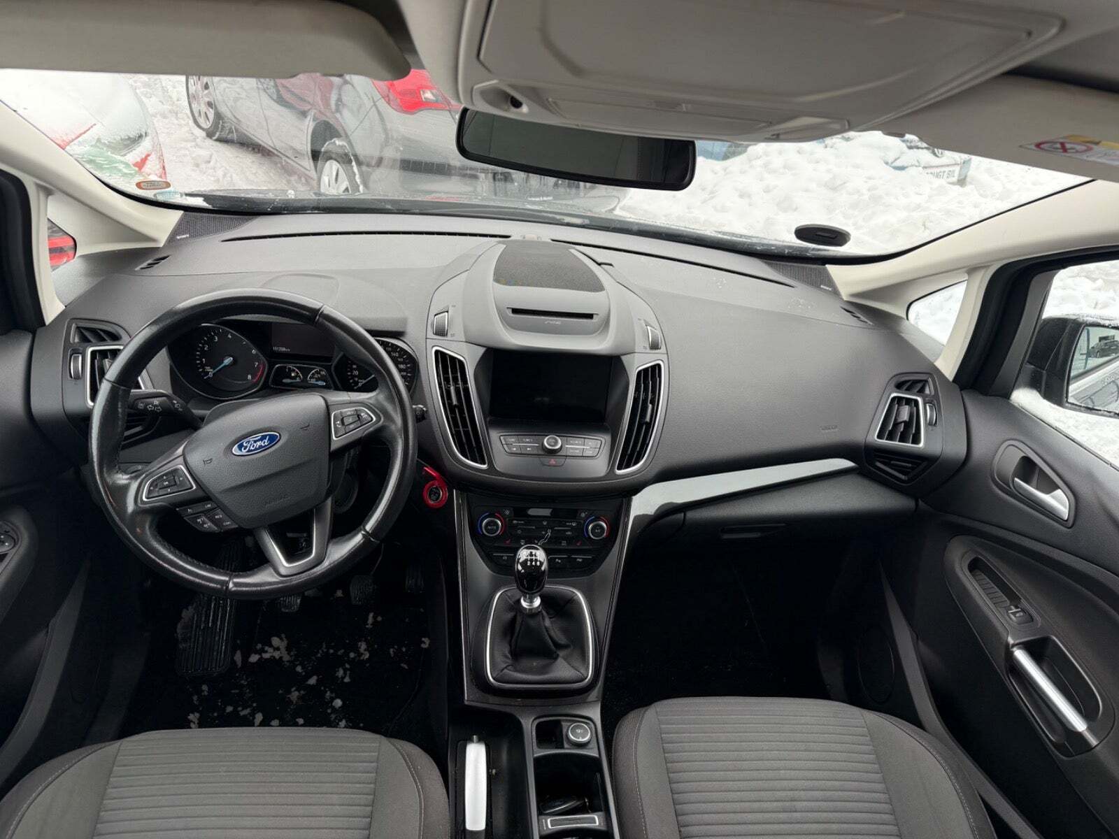 Grå Ford Grand C-Max fra 2016