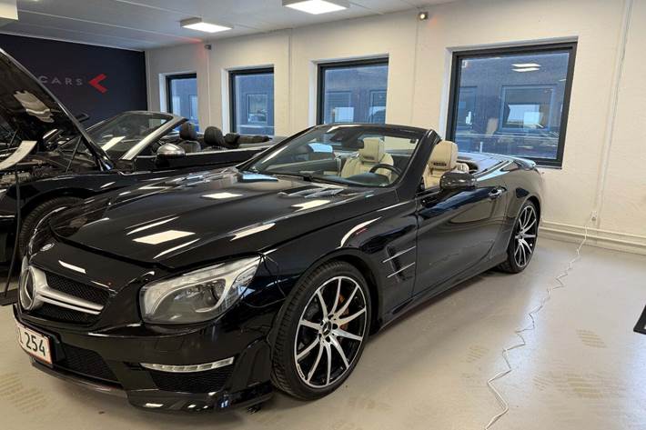 Sort Mercedes SL63 fra 2012