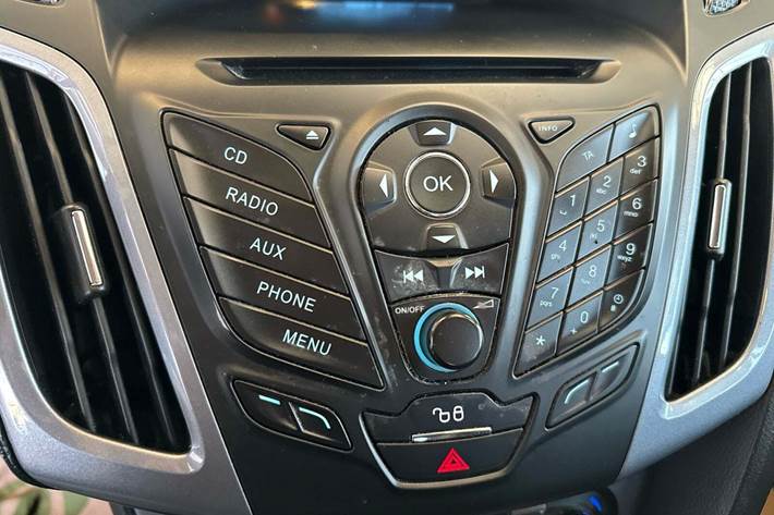 Hvid Ford Focus fra 2013