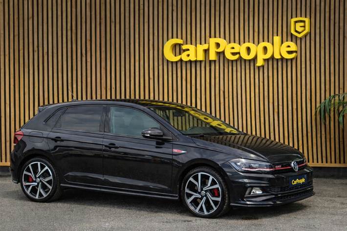 Sort VW Polo fra 2019