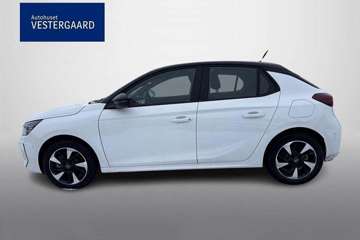 Hvid Opel Corsa-e fra 2024