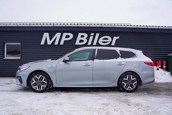 Blå Kia Optima fra 2019