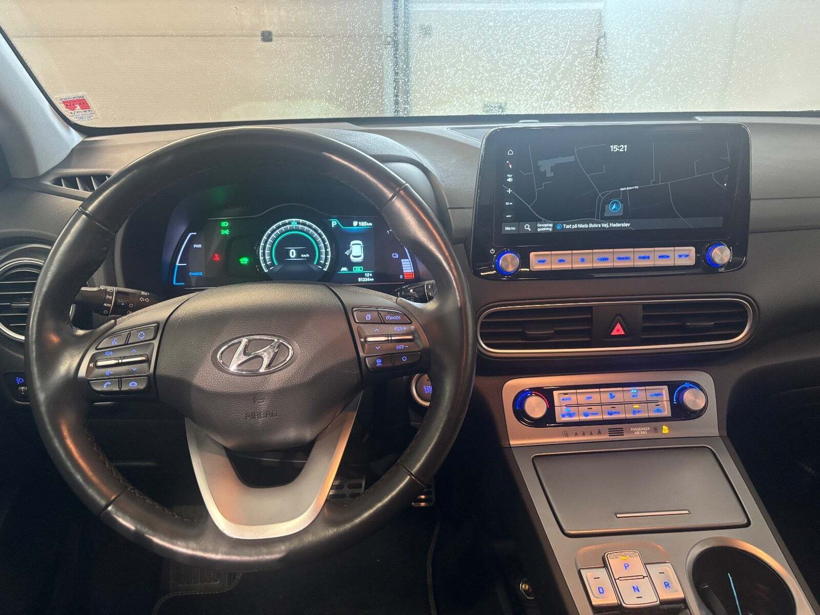 Hvid Hyundai Kona fra 2020