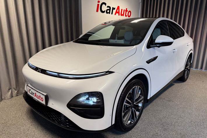 Hvid Xpeng G6 fra 2024 set udefra