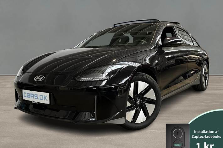 Sort Hyundai Ioniq 6 fra 2025 set udefra