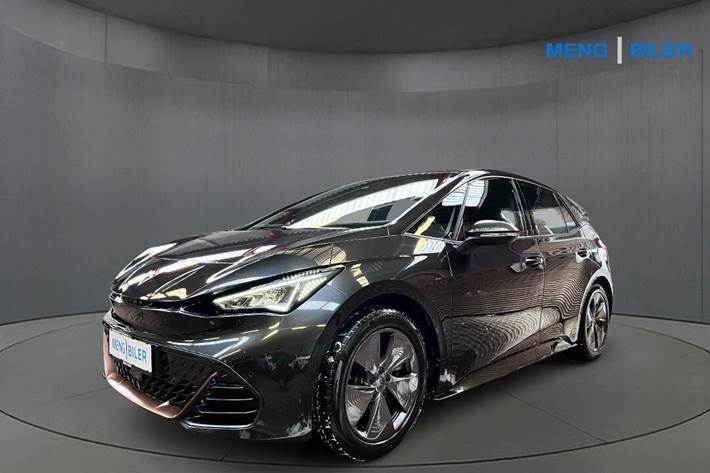 Grå Cupra Born fra 2021 set udefra