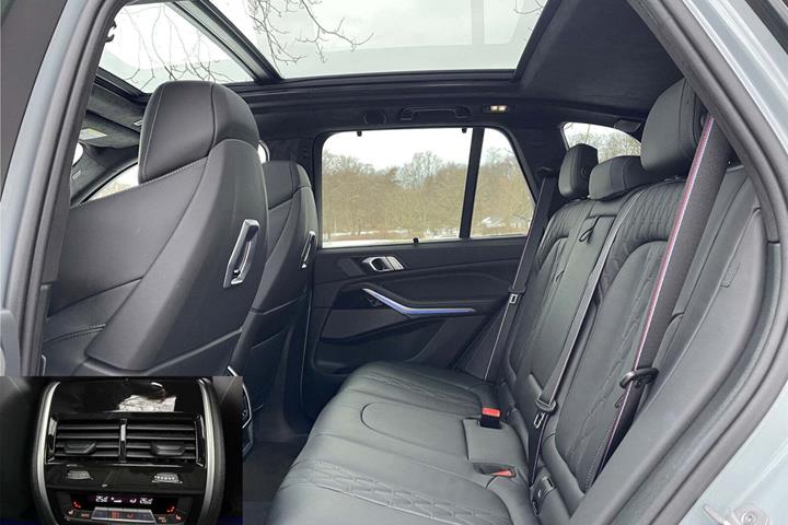 Grå BMW X5 fra 2024