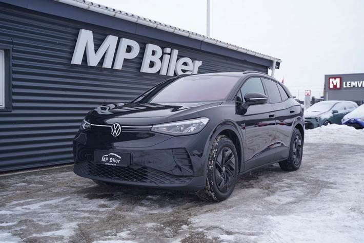 Sort VW ID.4 fra 2024 set udefra