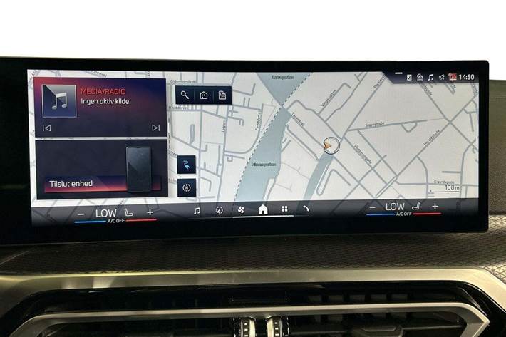 Blå BMW i4 fra 2023