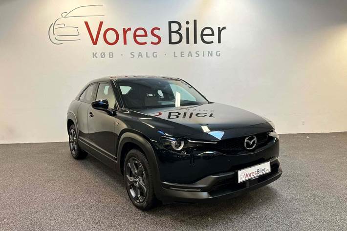 Sort Mazda MX-30 fra 2025 set udefra