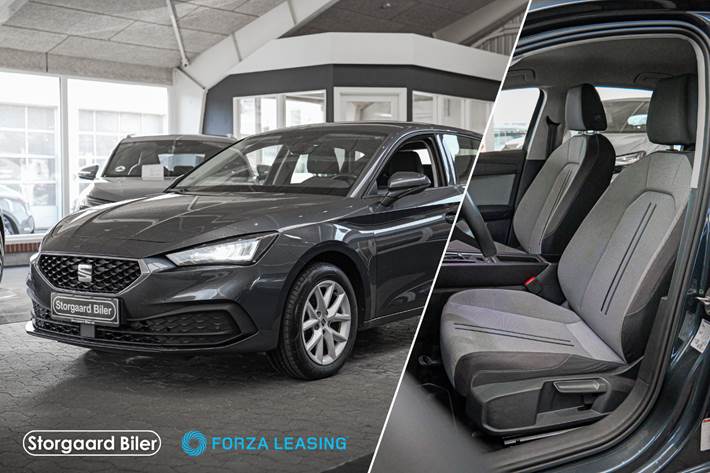 Grå Seat Leon fra 2022